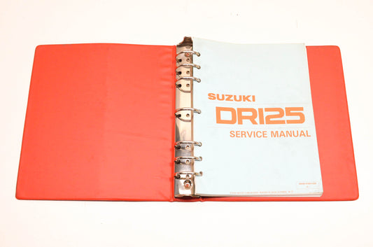 OEM Suzuki 99500-41001-03E DR125 Service Manual