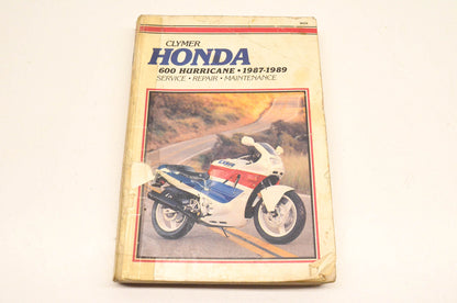 Clymer M439 Honda 600 Hurricane 1987-89 Service Manual