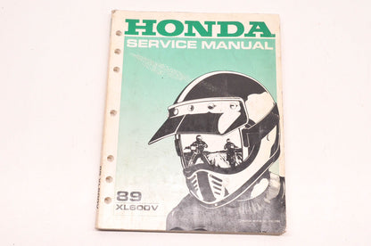 OEM Honda 61MM900 XL600V 1989 Service Manual