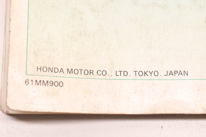OEM Honda 61MM900 XL600V 1989 Service Manual