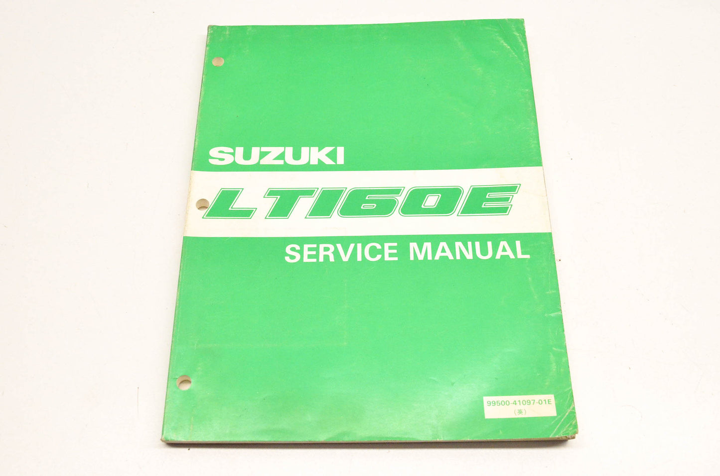 OEM Suzuki 99500-41097-01E LT160E Service Manual