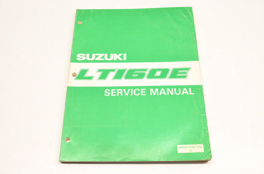 OEM Suzuki 99500-41097-01E LT160E Service Manual