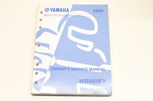 OEM Yamaha LIT-11626-22-65 WR450FY Owner's Service Manual