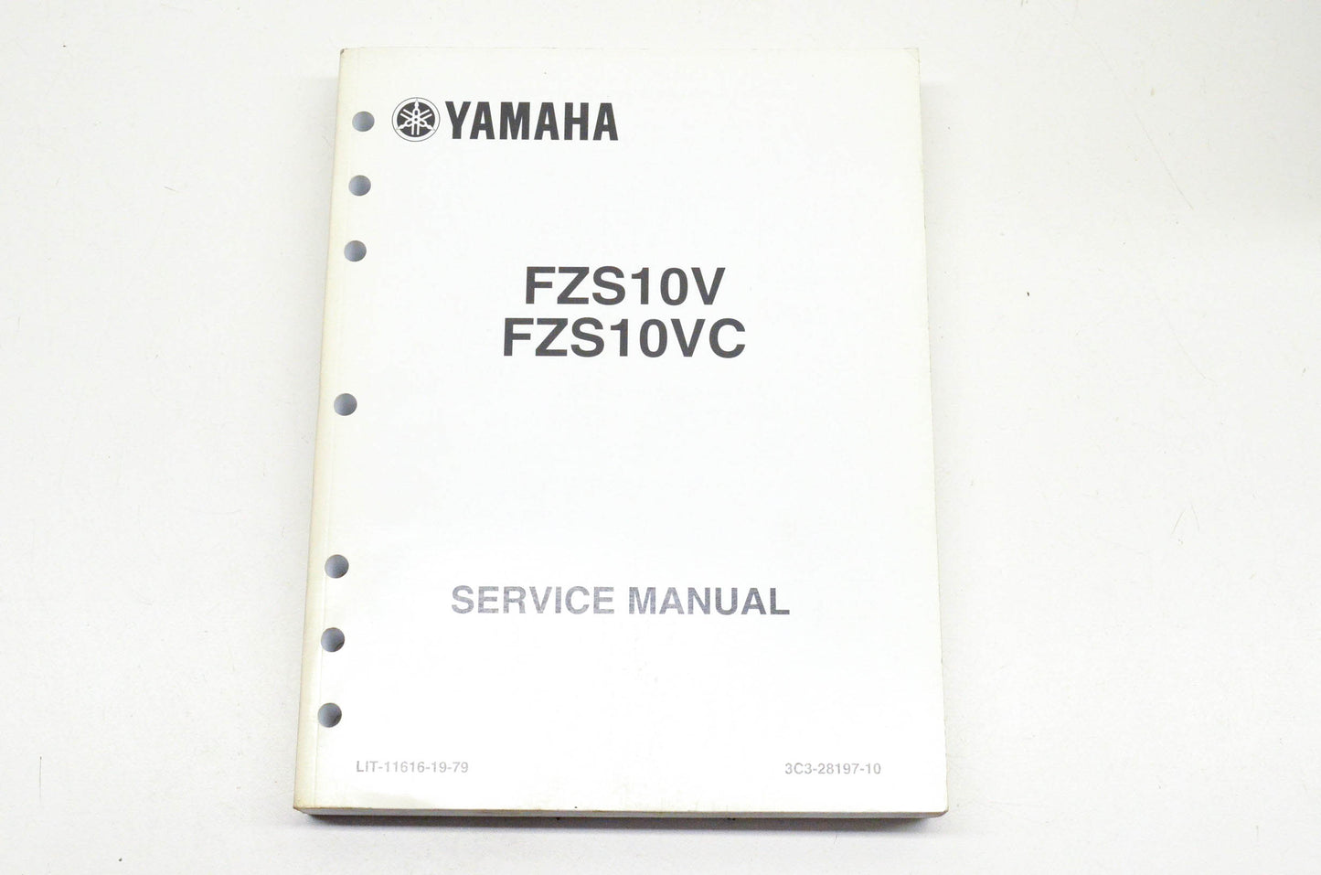 OEM Yamaha LIT-11616-19-79 FZS10V FZS10VC Service Manual