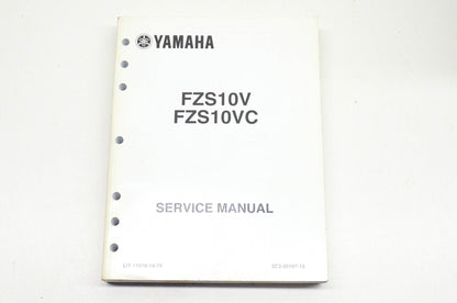 OEM Yamaha LIT-11616-19-79 FZS10V FZS10VC Service Manual