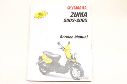 OEM Yamaha LIT-11616-15-39 YW50AP Zuma 2002-05 Service Manual