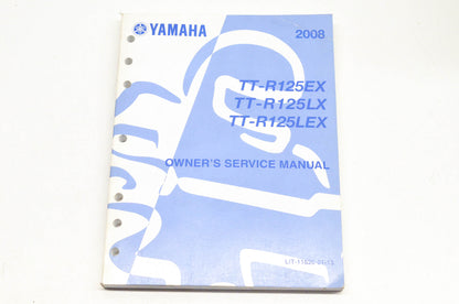 OEM Yamaha LIT-11626-21-13 TT-R125EX/LX/LEX Owner's Service Manual