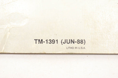 OEM John Deere TM-1391, TM1391 RX SX Riding Mowers Technical Manual