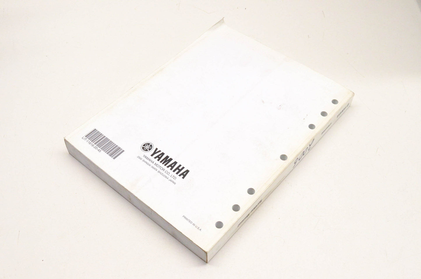 OEM Yamaha LIT-11616-20-45 YFM40FBW Service Manual