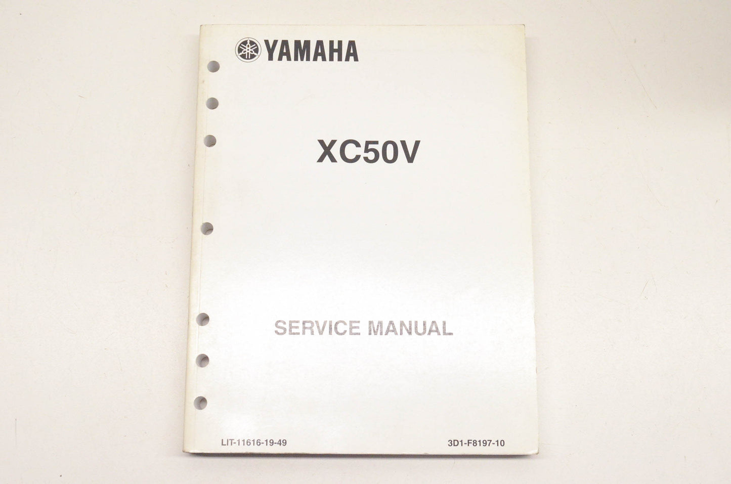 OEM Yamaha LIT-11616-19-49 XC50V Service Manual