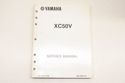OEM Yamaha LIT-11616-19-49 XC50V Service Manual