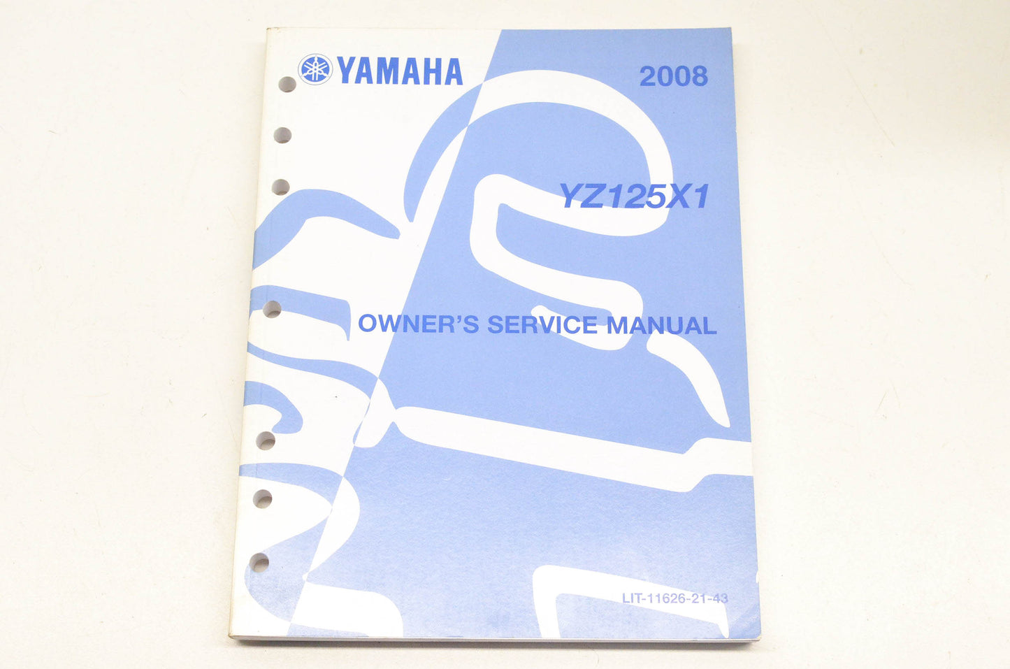 OEM Yamaha LIT-11626-21-43 YZ125X1 Owner's Service Manual