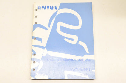 OEM Yamaha LIT-11626-20-47 YZ125W1 Owner's Service Manual
