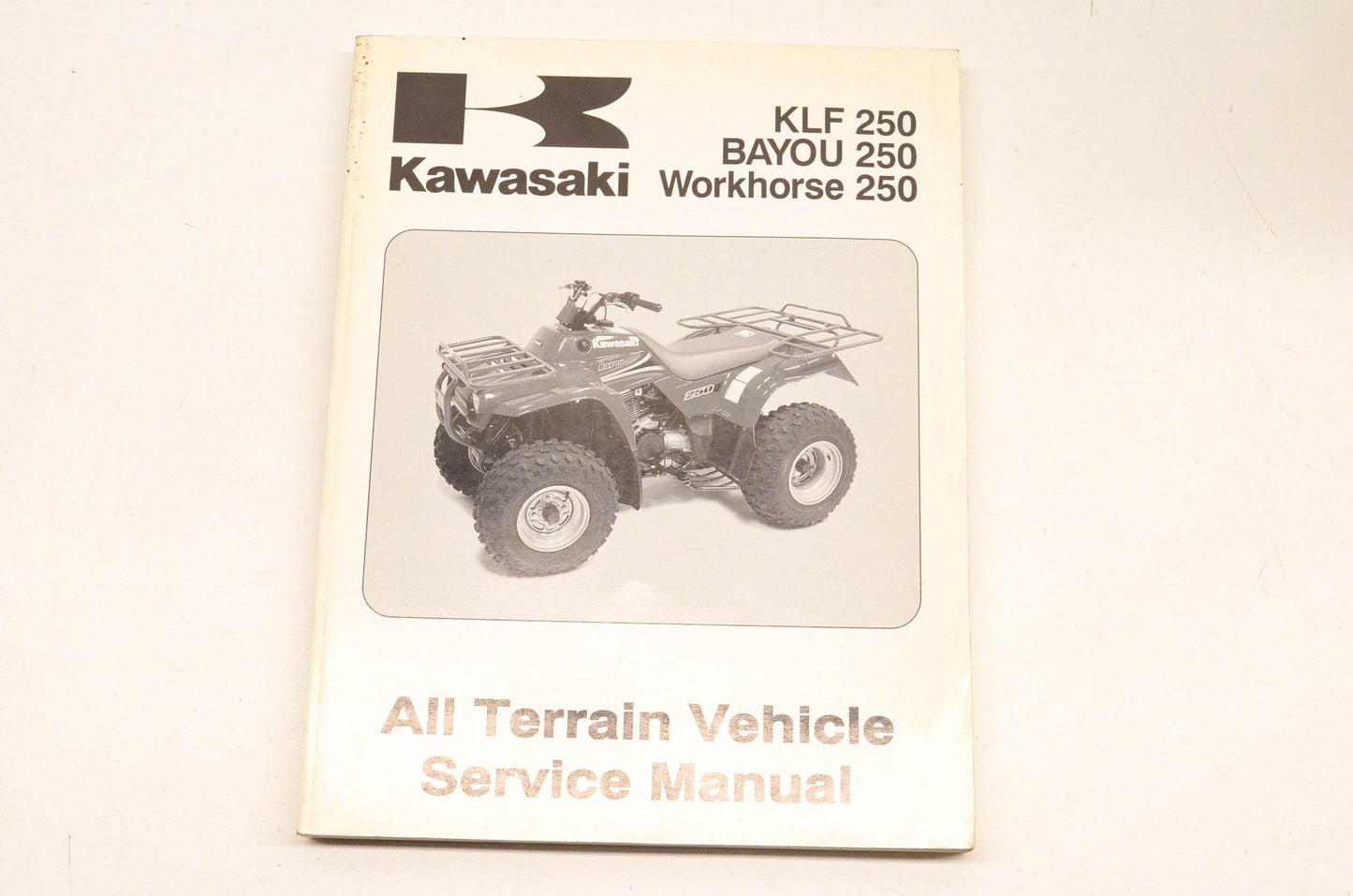 OEM Kawasaki 99924-1284-01 KLF/Bayou/Workhorse 250 ATV Service Manual