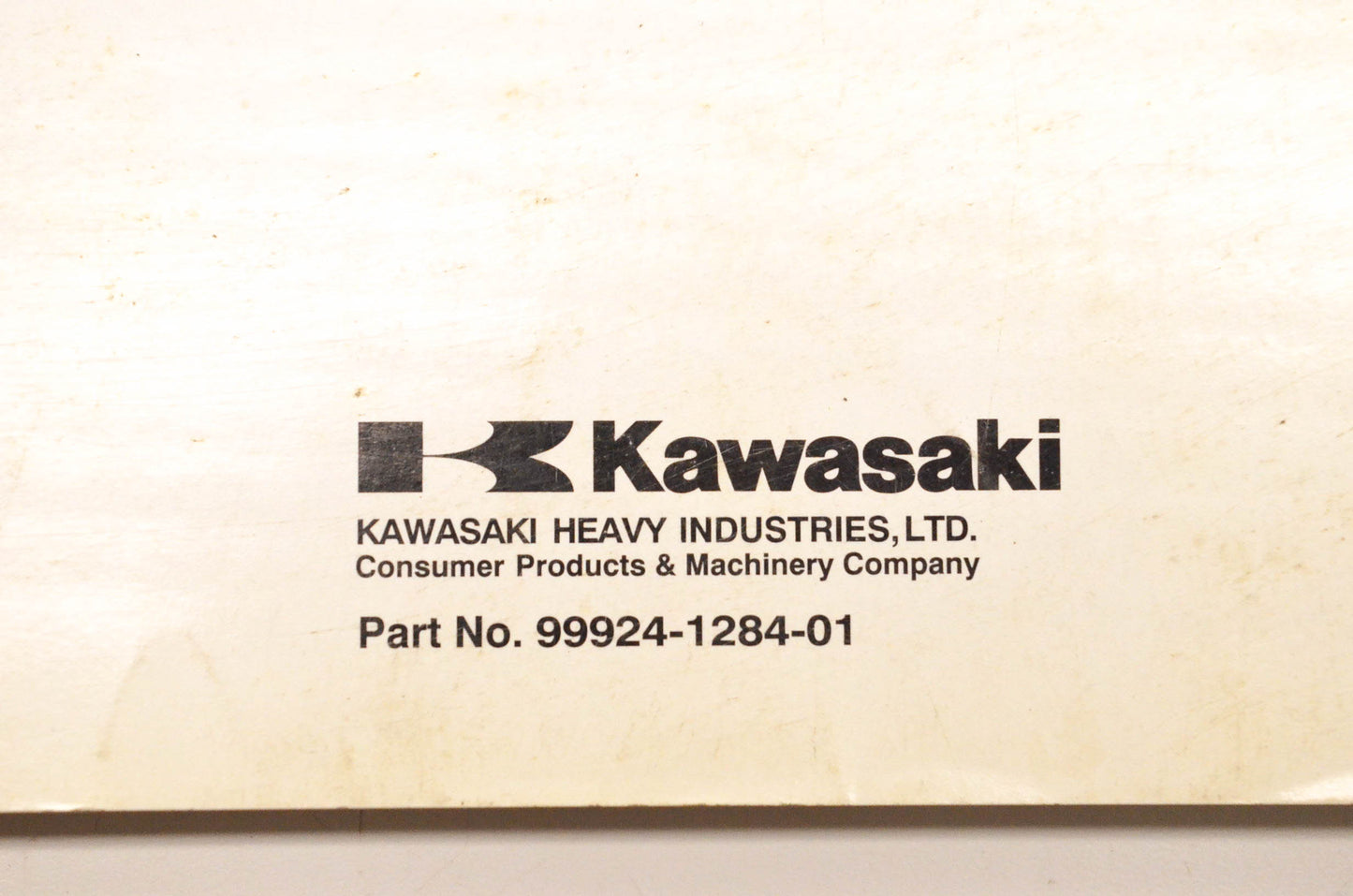 OEM Kawasaki 99924-1284-01 KLF/Bayou/Workhorse 250 ATV Service Manual