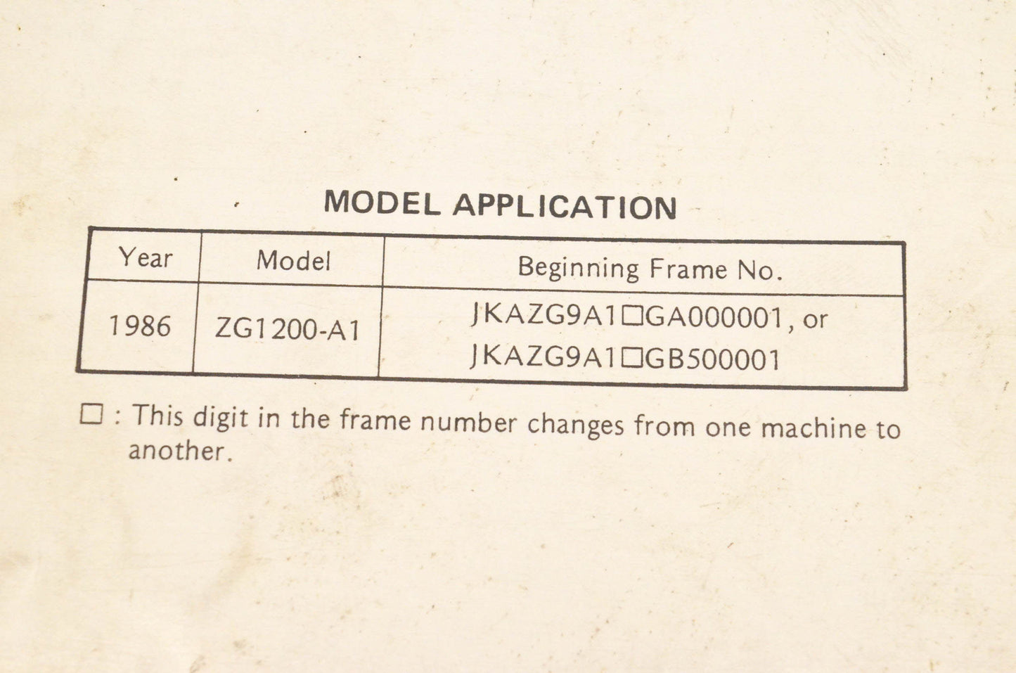 OEM Kawasaki 99924-1064-01 Voyager XII Service Manual