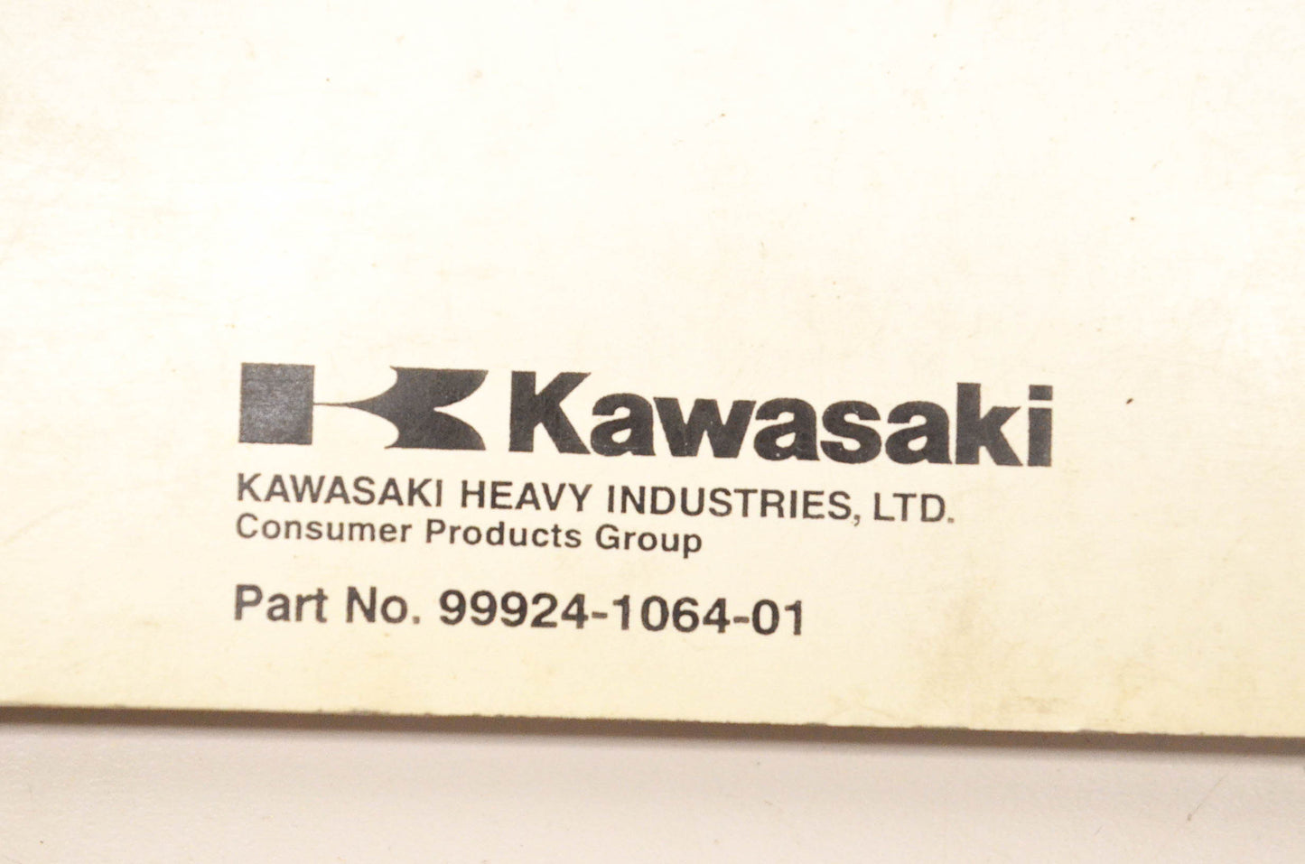 OEM Kawasaki 99924-1064-01 Voyager XII Service Manual
