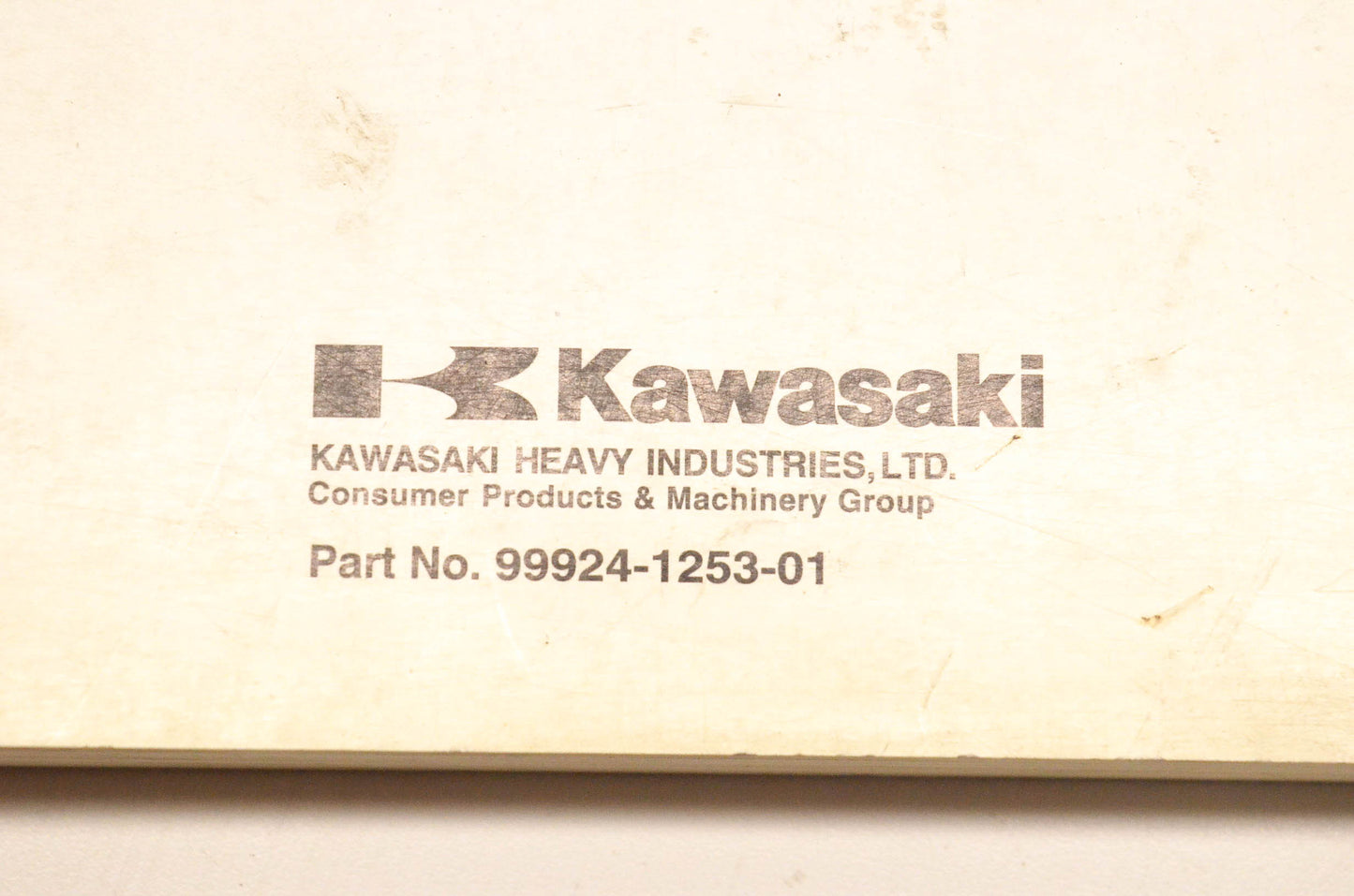 OEM Kawasaki 99924-1253-01 Ninja ZX-12R Service Manual