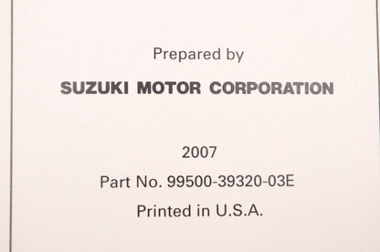 OEM Suzuki 99500-39320-03E GSX1300BK Service Manual