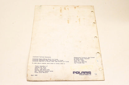 OEM Polaris Crankshaft Repair Manual