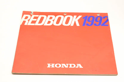 OEM Honda A4000 Redbook 1992