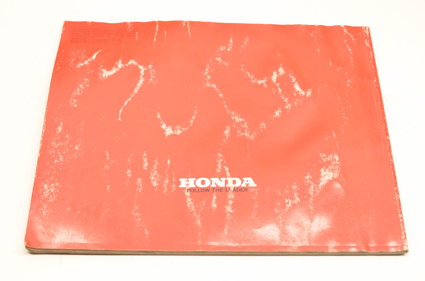 OEM Honda Redbook 1983