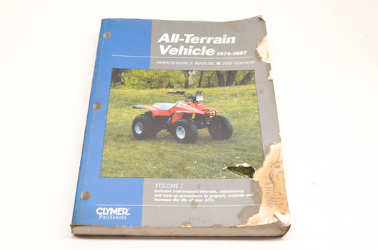 Clymer ATV1-2, 0-87288-277-2 ATV Maintenance Manual 1974-1987