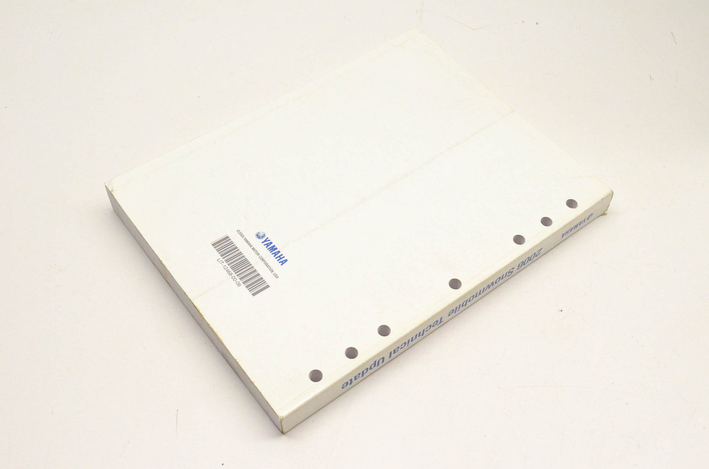 OEM Yamaha LIT-12468-00-06 2006 Snowmobile Technical Update Manual
