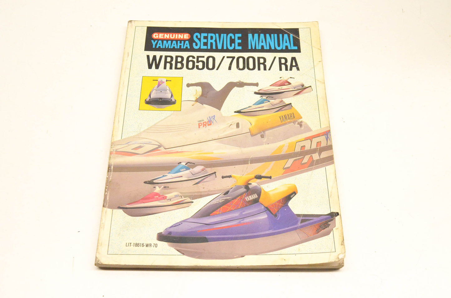 OEM Yamaha LIT-18616-WR-70 WRB650/700R/RA Service Manual