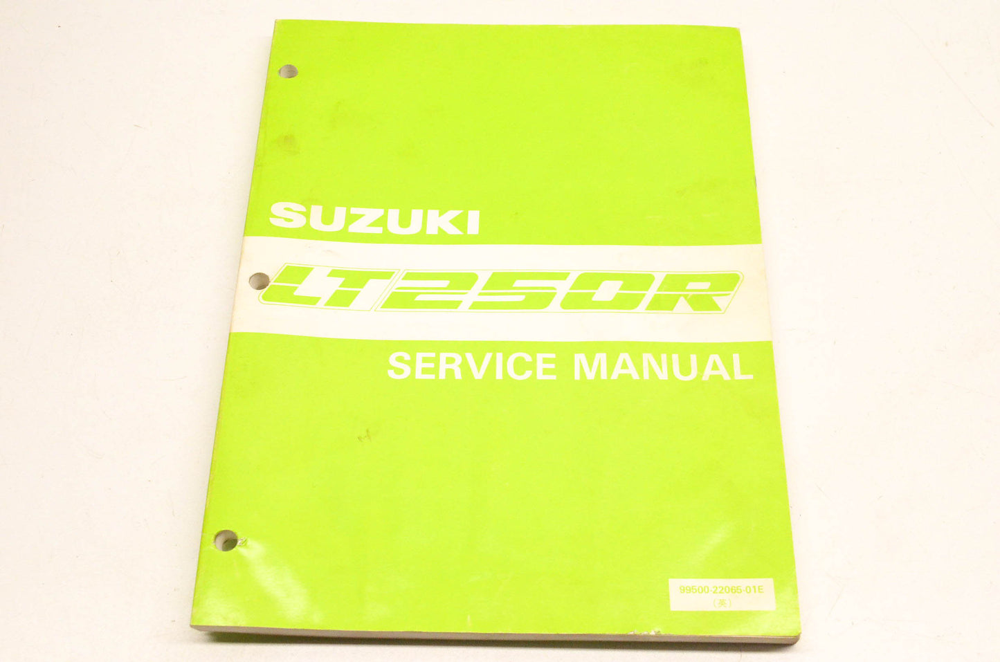 OEM Suzuki 99500-22065-01E LT250R Service Manual