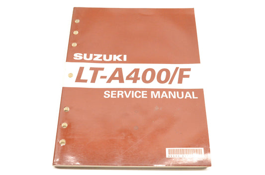 New OEM Suzuki 99500-43040-01E LT-A400/F Service Manual NOS