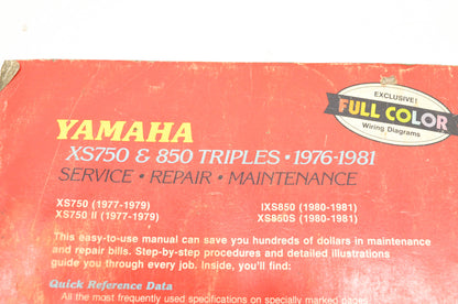 Clymer M404 Yamaha XS750/850 Triples Manual 1976-81