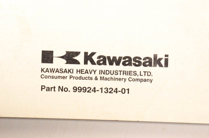 OEM Kawasaki 99924-1324-01 KX250F Service Manual