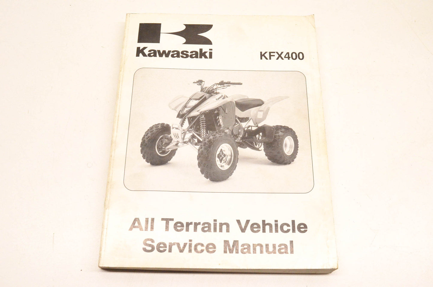 OEM Kawasaki 99924-1301-01 KFX400 ATV Service Manual