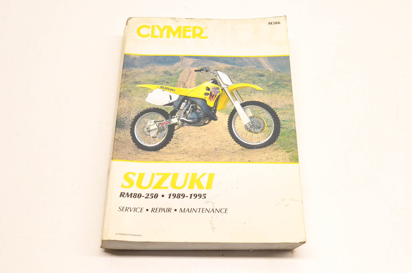 Clymer M386 Suzuki 1989-1995 RM80-250 Manual