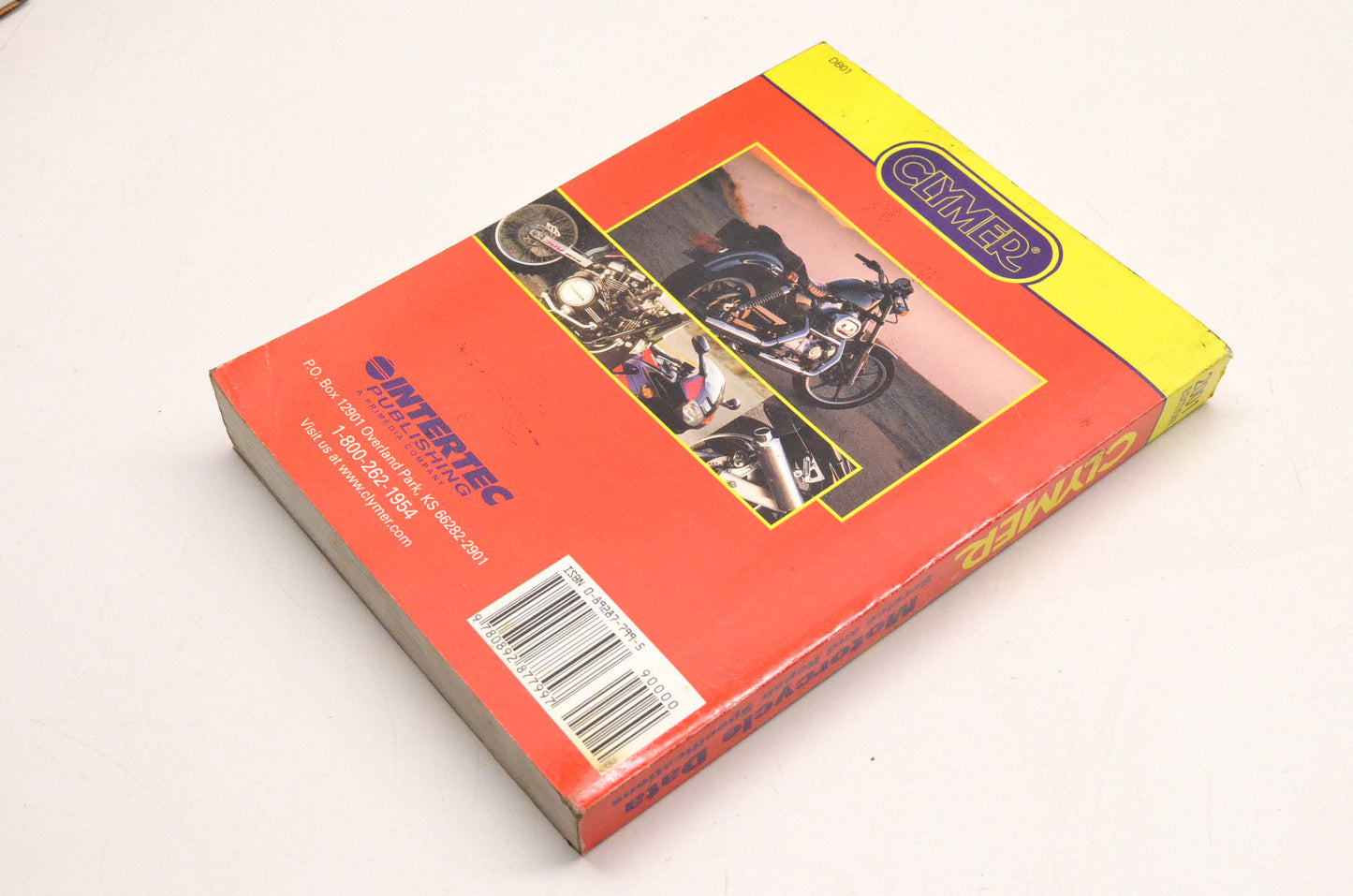 Clymer DB01 2001 Motorcycle Data Manual