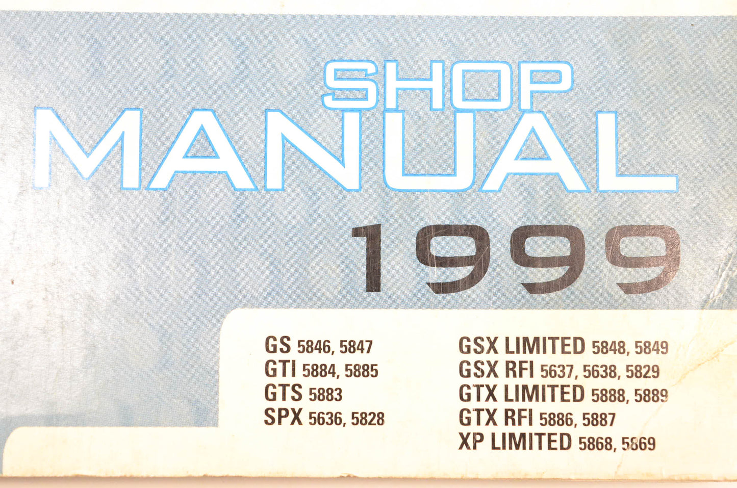 Sea Doo 219100094 1999 Shop Manual