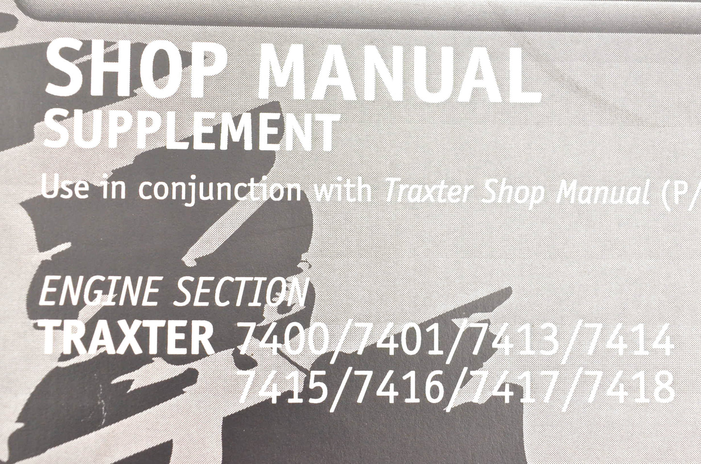 Bombardier 704100007 Shop Manual Supplement