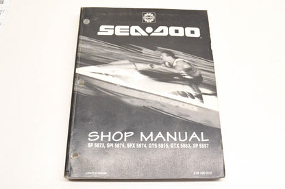 Sea Doo 219100013 Shop Manual