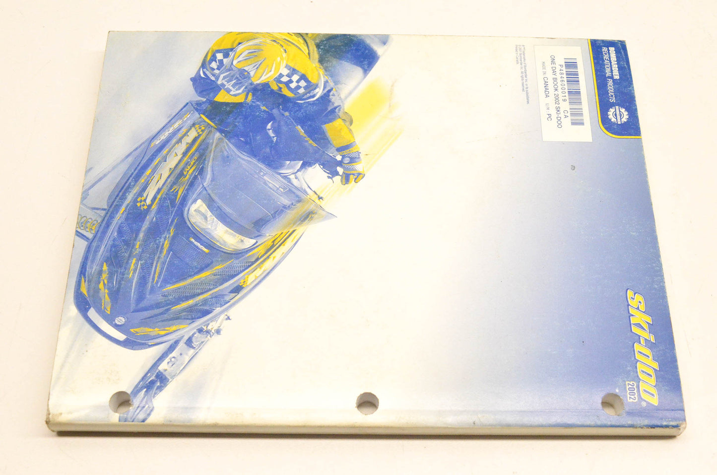 Ski Doo 484600019 2002 One Day Book