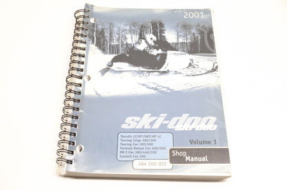 Ski Doo 484200022 2001 Volume 1 Shop Manual
