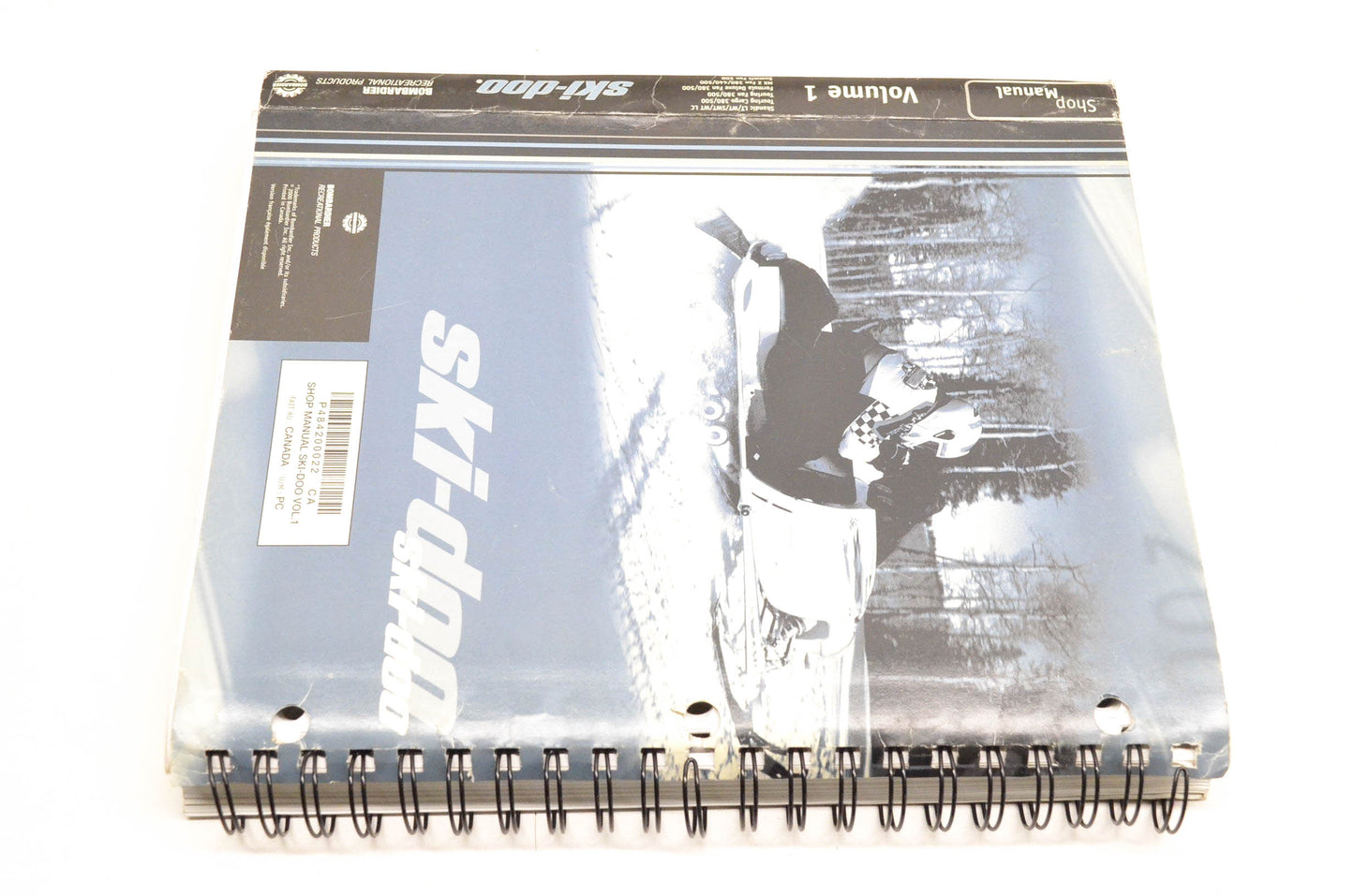 Ski Doo 484200022 2001 Volume 1 Shop Manual