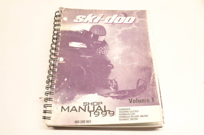 Ski Doo 484200001 1999 Volume 1 Shop Manual