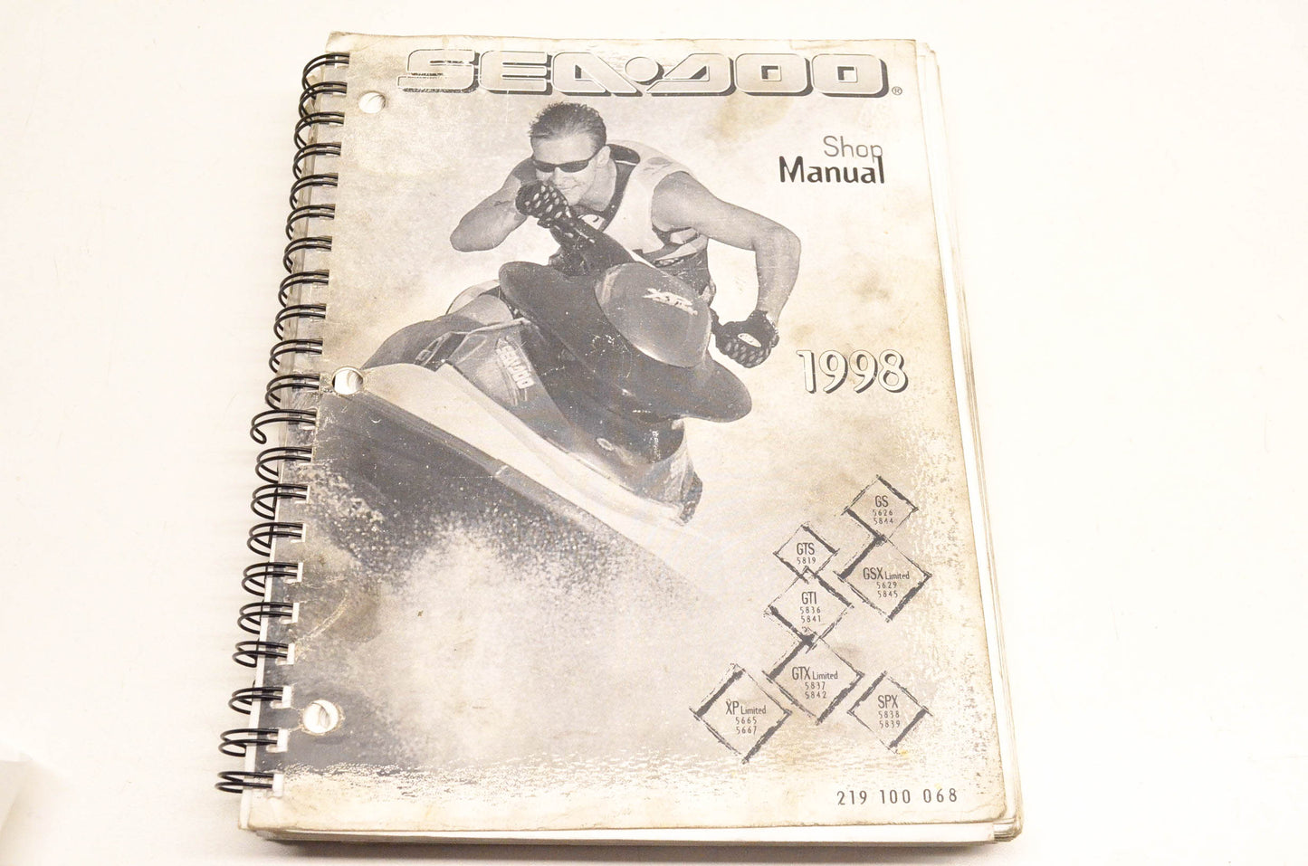 Sea Doo 219100068 1998 Shop Manual