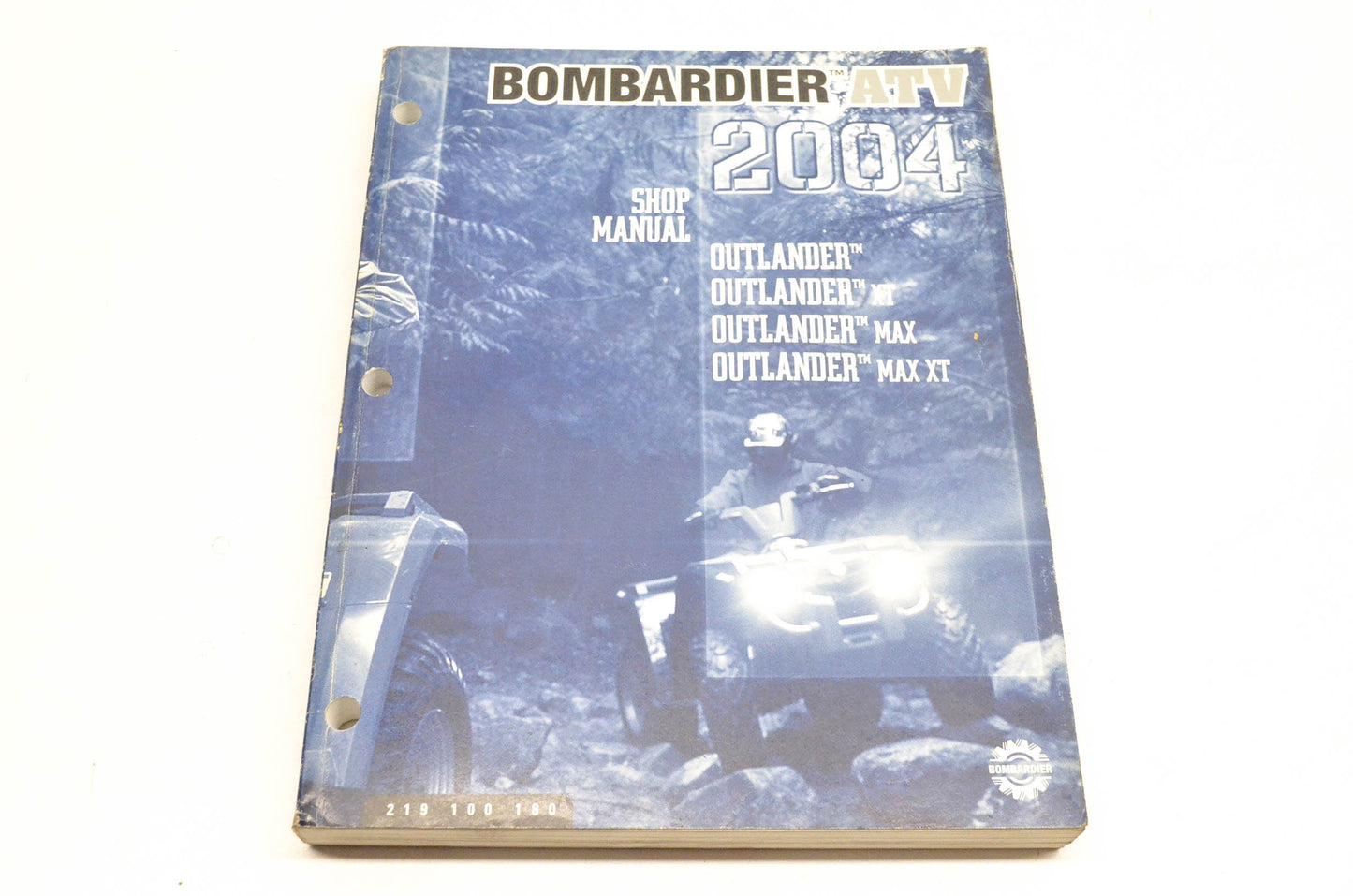 Bombardier 219100180 2004 Outlander ATV Shop Manual