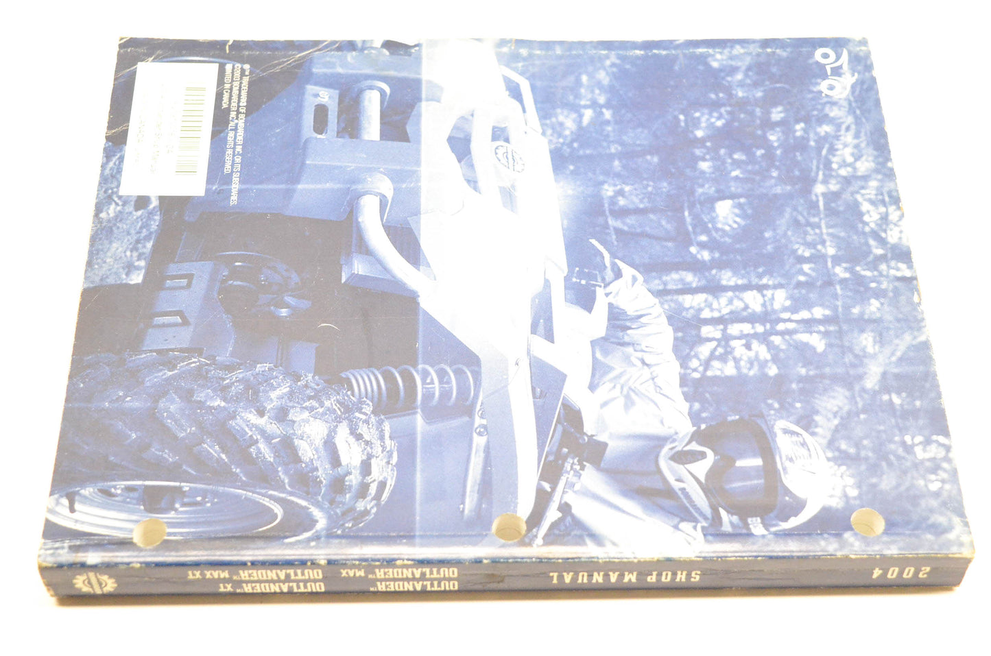 Bombardier 219100180 2004 Outlander ATV Shop Manual
