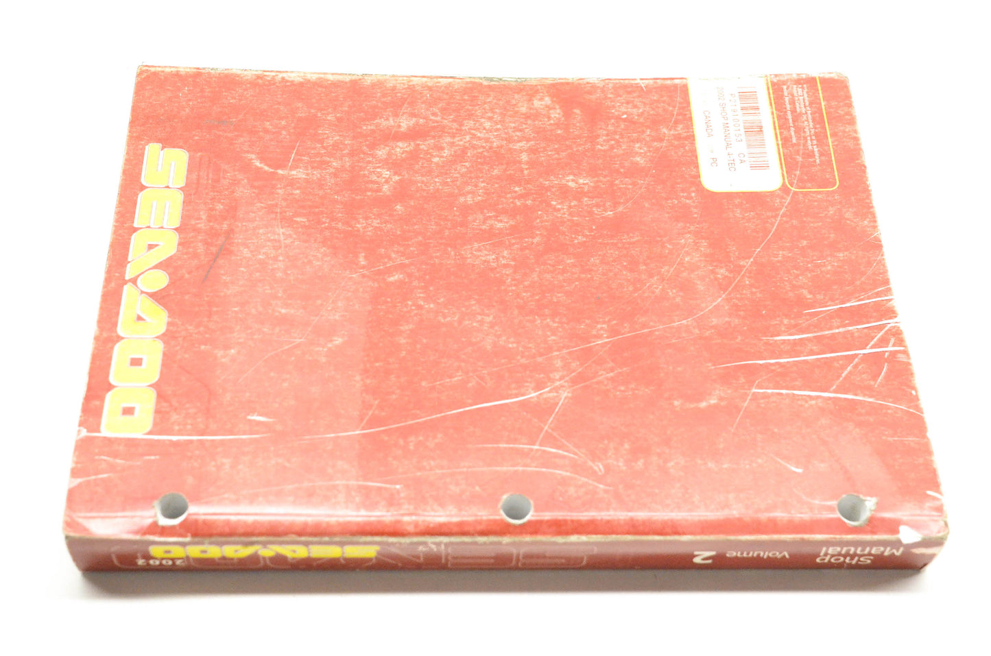 Sea Doo 219100153 2002 Volume 2 Shop Manual