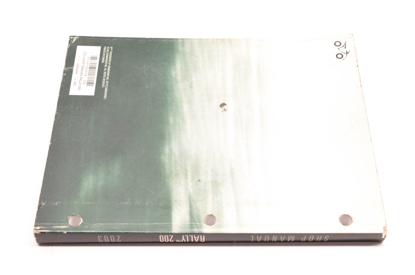 Bombardier 704100019 2003 Rally 200 Shop Manual
