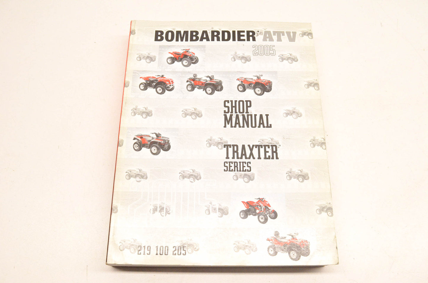 Bombardier 219100205 2005 ATV Traxter Series Shop Manual