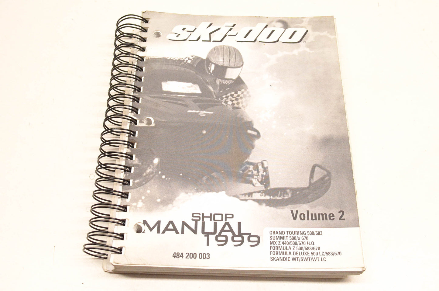 Ski Doo 484200003 1999 Volume 2 Shop Manual